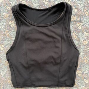 All in Motion Black Sleeveless Top